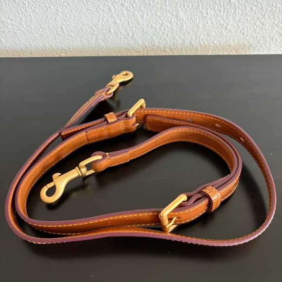 Dooney & Bourke Florentine Leather Domed Satchel - Picture 7 of 14